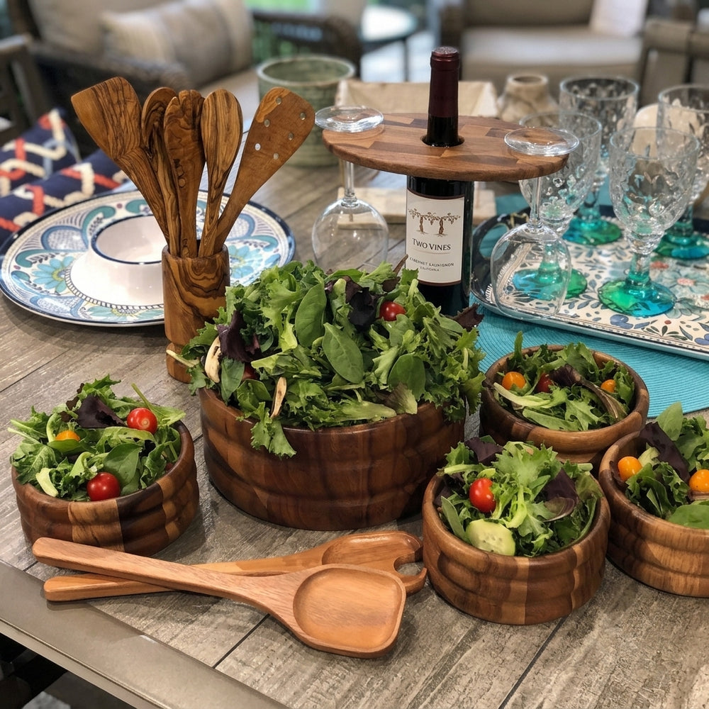 Acacia Wood Kitchen Essentials