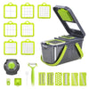 Vegetable Chopper with Container | 22-in-1 Veggie Choppers