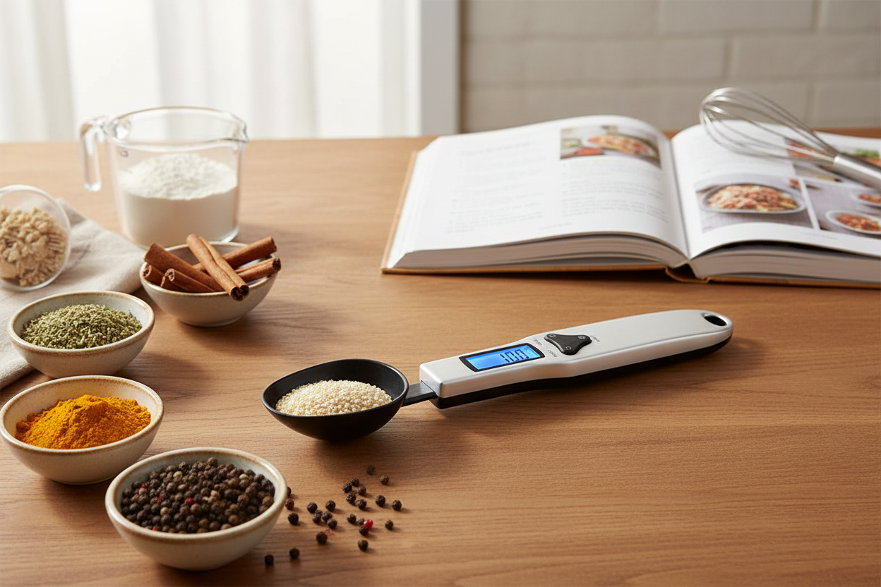 Kitchen Electronic Measuring Spoon Lifestyle
