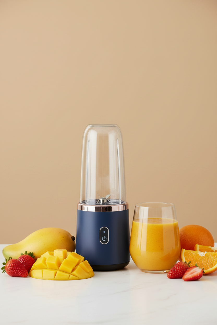 Portable Blender — Sandy Beige Portrait