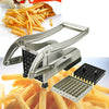 Stainless Steel French Fry Cutter - Heavy Duty Potato Slicer