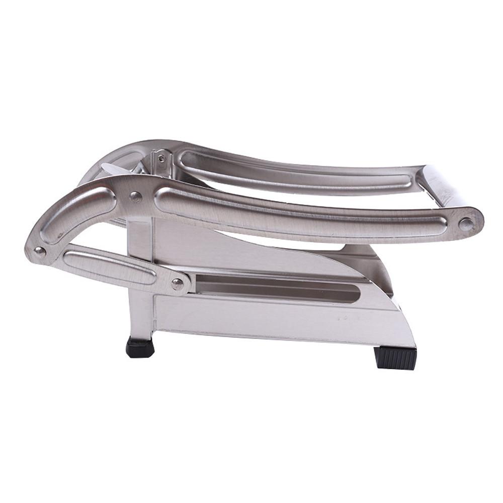 Stainless Steel French Fry Cutter - Heavy Duty Potato Slicer