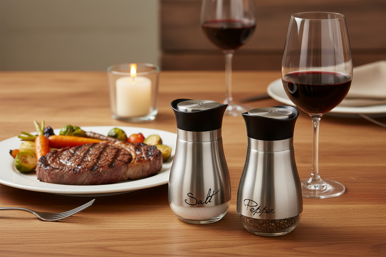 Salt and Pepper Shakers Lifestyle